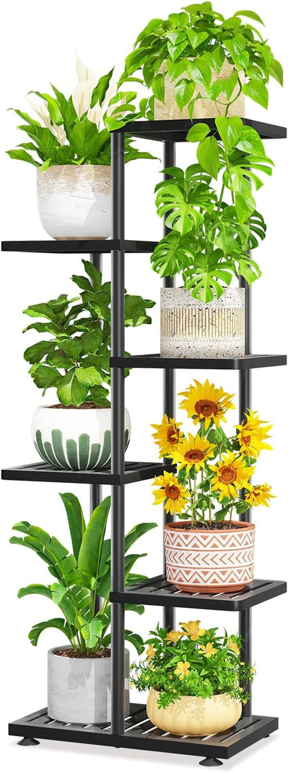 LASZOLA 5 Tier Plant Stand Indoors Outdoors