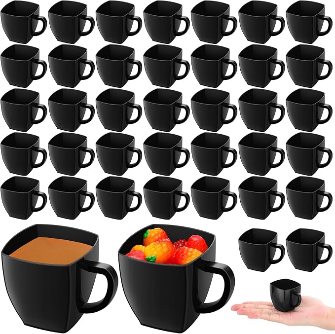 Amyhill 100 Pcs Mini Disposable Tea Cups