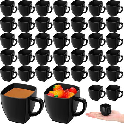 Amyhill 100 Pcs Mini Disposable Tea Cups
