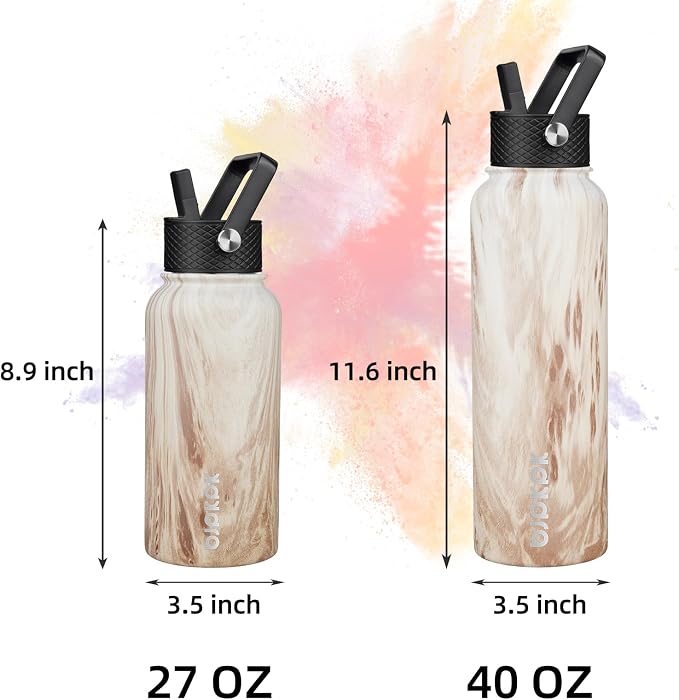 BJPKPK 27oz Insulated Water Bottle