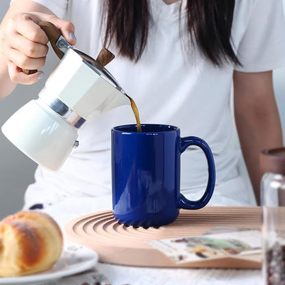 16 OZ Coffee Mug, Classic Blank Ceramic Cup
