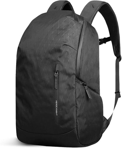 hk Waterproof Travel Backpack for Men – Lightweight 30L Laptop Backpack with 17.3" Compartment, Anti Theft Black Bag for Work, College, Hiking, Carry-On Use