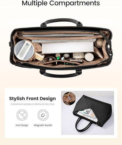 LOVEVOOK Laptop Work Tote Bag for Women