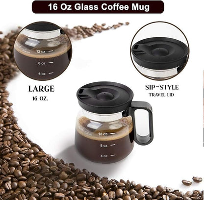 16 Oz Coffee Pot Mug, Mini Coffee Pot Cup,