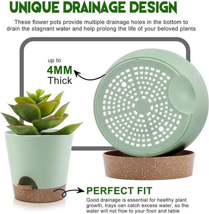 Indoor Self Watering Planters