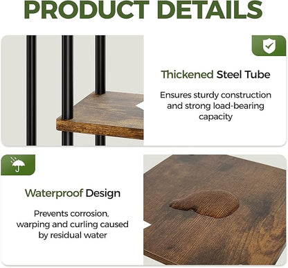 Bamworld Plant Stand with Grow Light