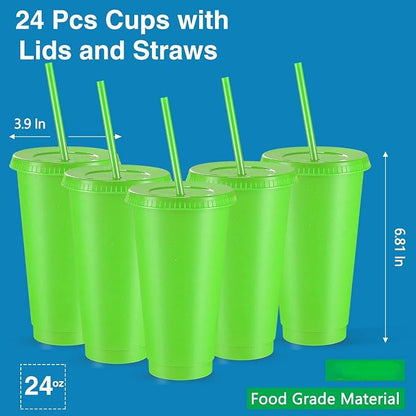 Amyhill 24 Pcs Reusable Cups
