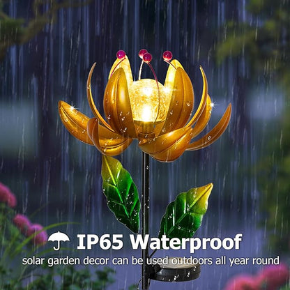 Solar Lights Wind Spinners for Yard and Garden