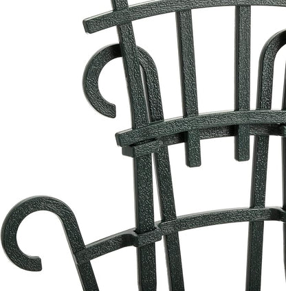 ZEAYEA 24 Pack Trellis for Potted Plants, Plastic Small Trellis for Pot