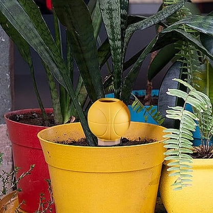 4 Pack Terracotta Watering Spikes, Vacation Self-Watering Planters Devices