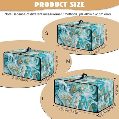 Convection Toaster Oven Dust Cover Washable Fabric Electric Appliance Protector, Easy to Clean Microwave and Convection Oven Dustproof Covers, L, Tea Gold Marble
