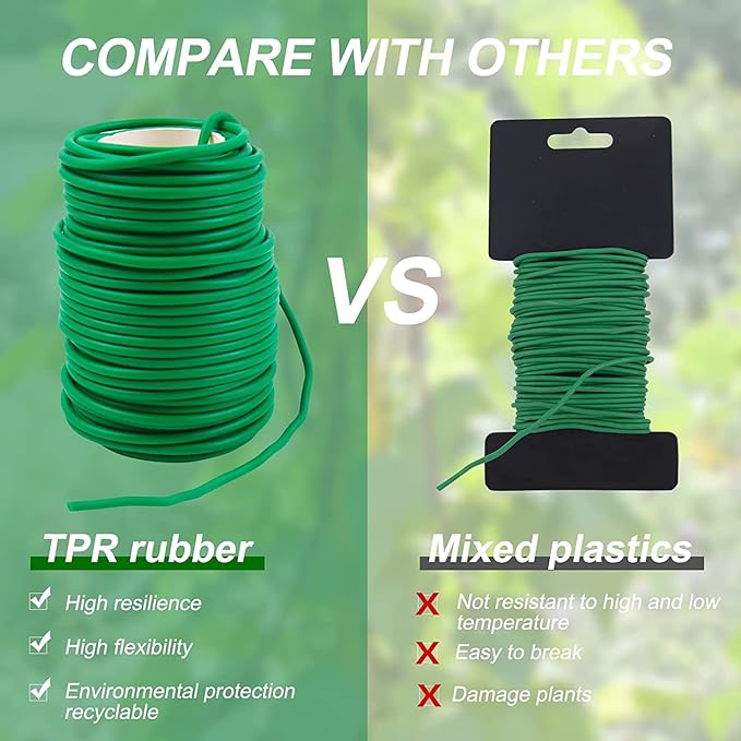 Decoroca Soft Plant Ties for Support