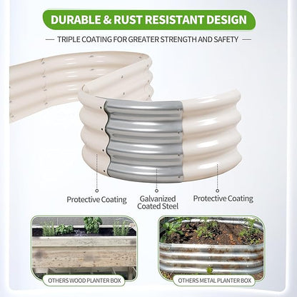 Galvanized Raised Garden Bed