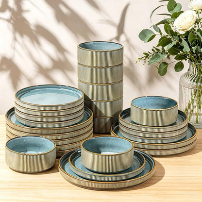 GBHOME Stoneware Dinnerware Sets