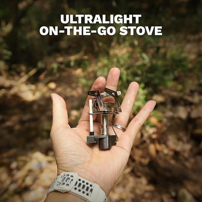 Fire-Maple Torch Gas Stove – Ultralight Backpacking Camping Stove, Built-in Piezo Ignition, Stainless Steel & Aluminum Alloy, Compact & Portable, Ideal for Hiking & Outdoor Cooking