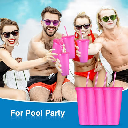 Amyhill 24 Pcs Reusable Cups