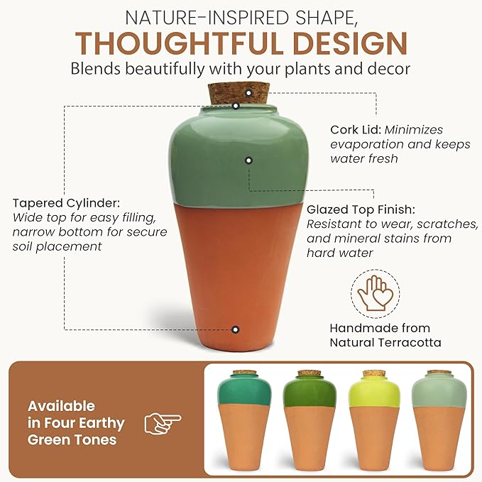 Terracotta Self Watering Planter Insert