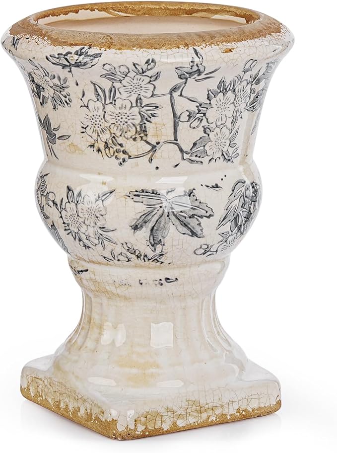 Sungmor Small Ceramic Urn Planter