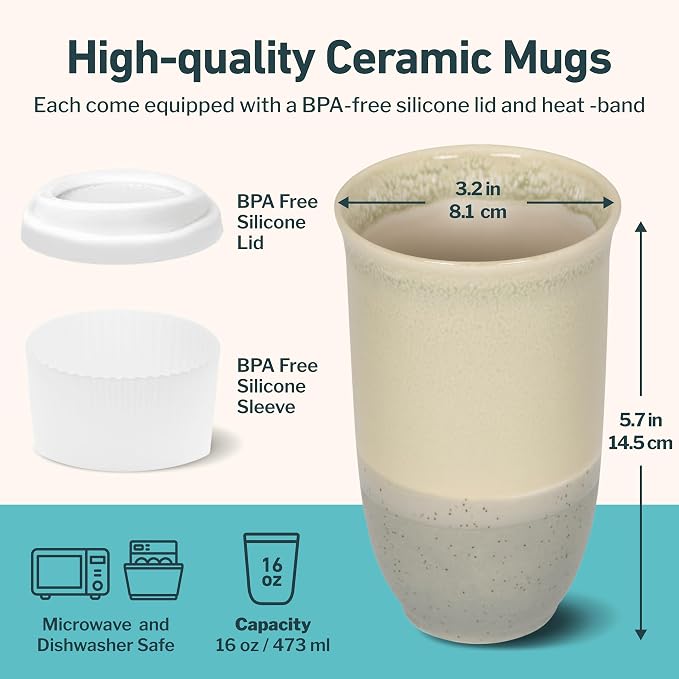 NOVA CERAMICS Travel Mug