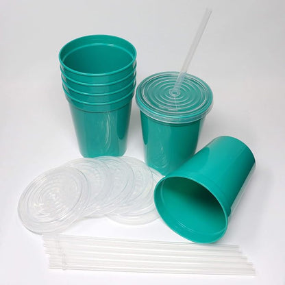 Rolling Sands 16 Oz. Reusable Plastic Stadium Cups