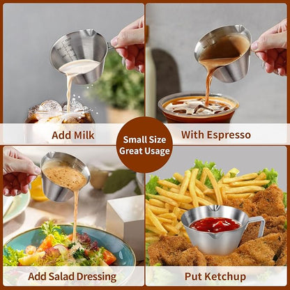 1 Pc Stainless Steel Espresso Shot Cup