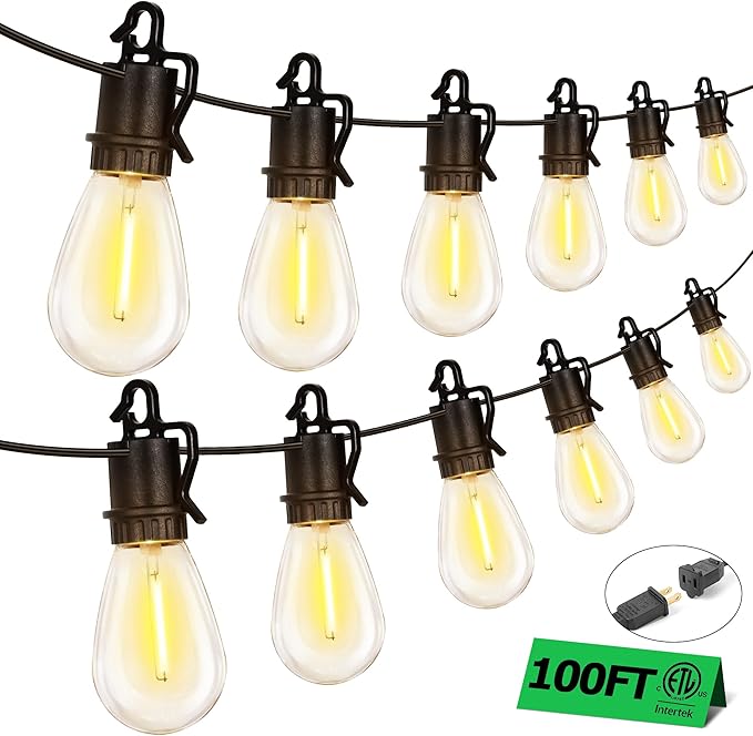 100FT Outdoor String Lights