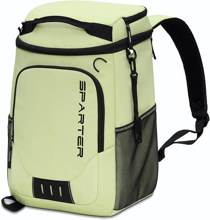 SPARTER Backpack Cooler Insulated Leak Proof 33/49 Cans, 2 Insulated Compartments Thermal Bag, Portable Lightweight Beach Travel Camping Lunch Backpack for Men and Women