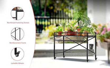 Zhongma Sturdy Metal Plant Stand