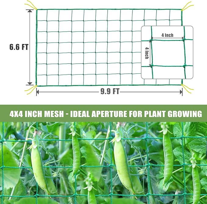 Trellis Netting, Heavy Duty Garden Trellis Netting