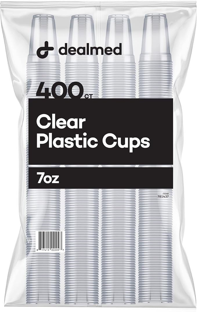 Dealmed 7 oz Disposable Plastic Cups