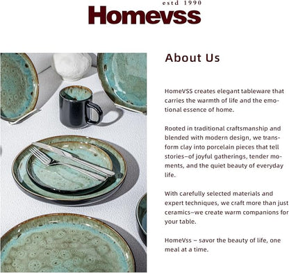HomeVss 20-Piece Dinnerware Set