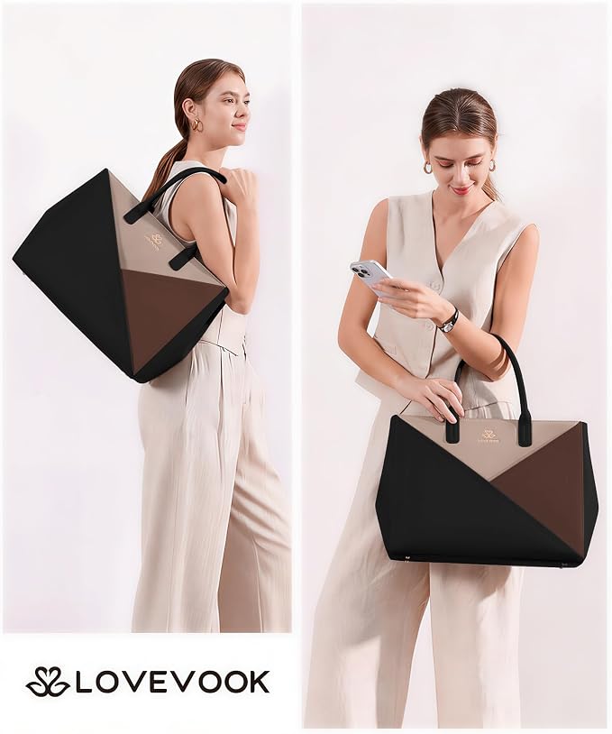 LOVEVOOK Laptop Work Tote Bag for Women