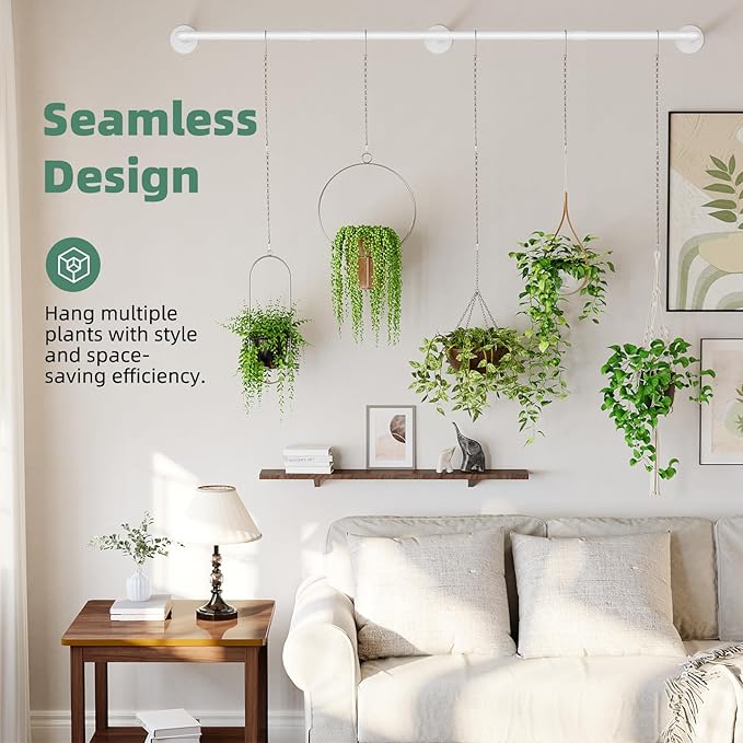 Plant Hanger Indoor with 6 Hanging Chains Hanging Planters