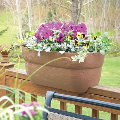 EMSCO Group Bloomers Railing Planter