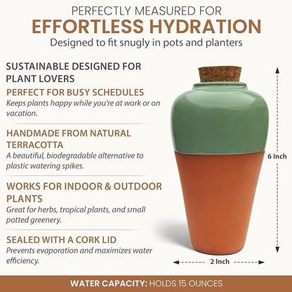 Terracotta Self Watering Planter Insert
