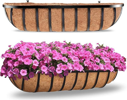 2pcs 30' Planter, Metal Window Box
