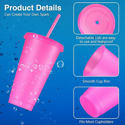 Amyhill 24 Pcs Reusable Cups