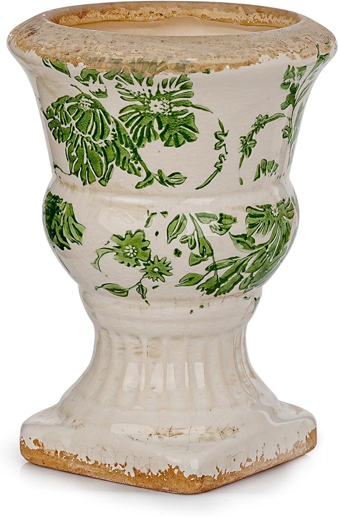 Sungmor Small Ceramic Urn Planter