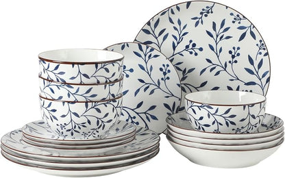 Gibson Home Palace Suite 16-Piece Dinnerware Set, Service