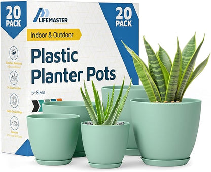 Planter Pots with Drainage Holes