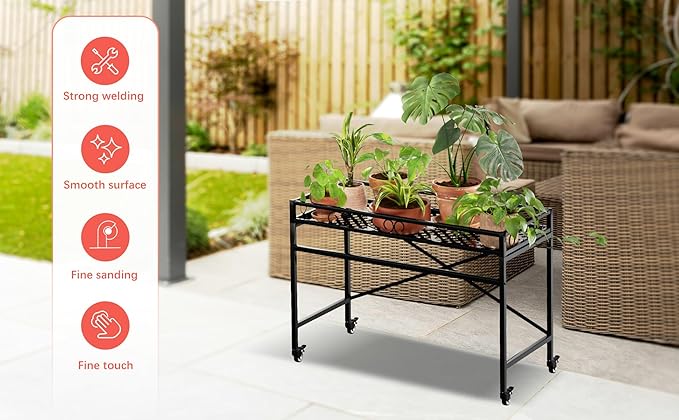Zhongma Sturdy Metal Plant Stand