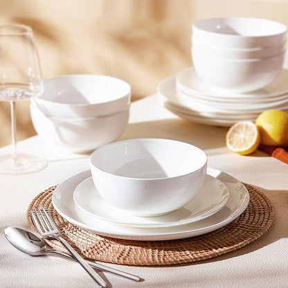 12-Piece Bone China Dinnerware Set