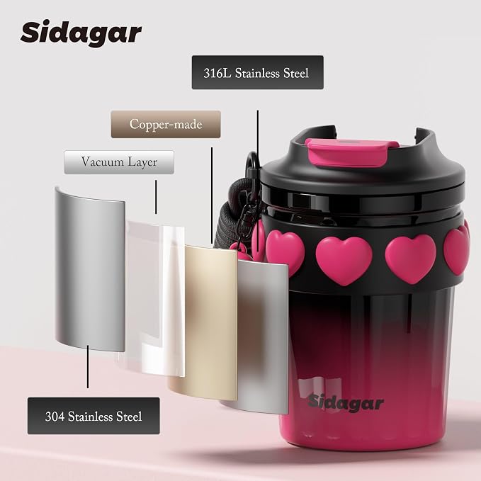 SDGA+ 12 OZ Travel Coffee Mug