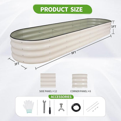 Galvanized Raised Garden Bed