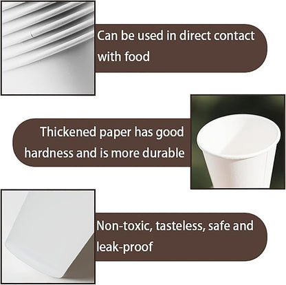 120-pack 9 oz white Paper Cups