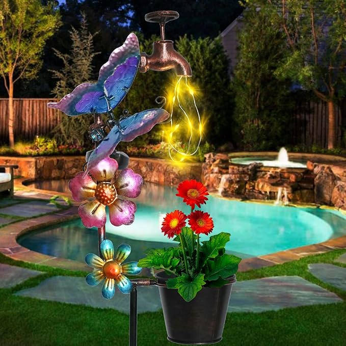 Afirst Solar Outdoor Lights Decorative