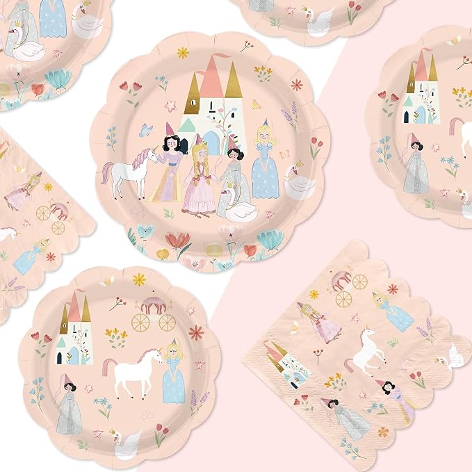 250Pcs Princess Birthday Party Decorations