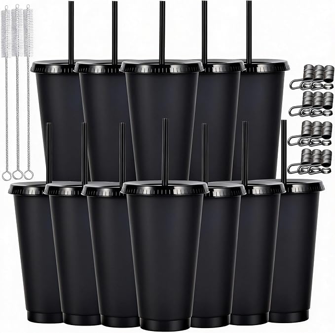 24 oz Reusable Plastic Cups, Custom Cups
