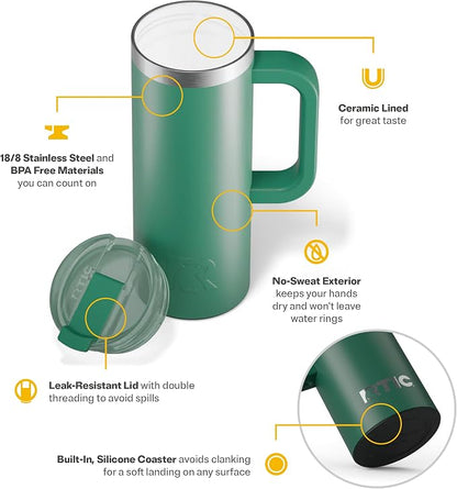 RTIC 20oz Road Trip Travel Mug