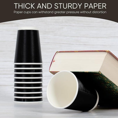 100 Pack 12 oz Disposable Coffee Cups